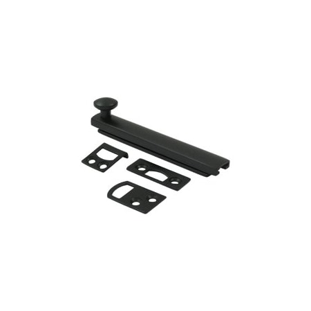 Concealed Screw Surface Bolt Window Latch Paint Black, 10PK